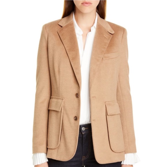 ralph lauren camel blazer